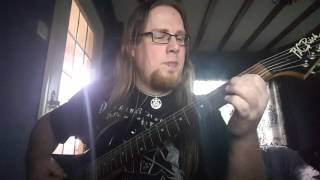 Enthroned-The ultimate horde fights (guitar cover)