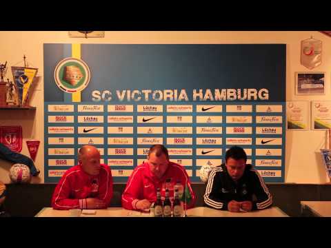 Pressekonferenz: SC Victoria Hamburg - Hamburger SV II