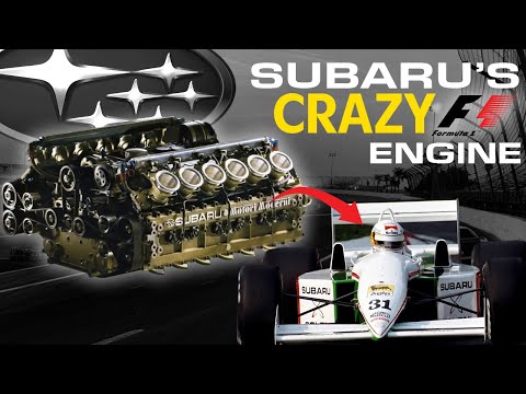 Subaru's Crazy Flat 12 F1 Engine