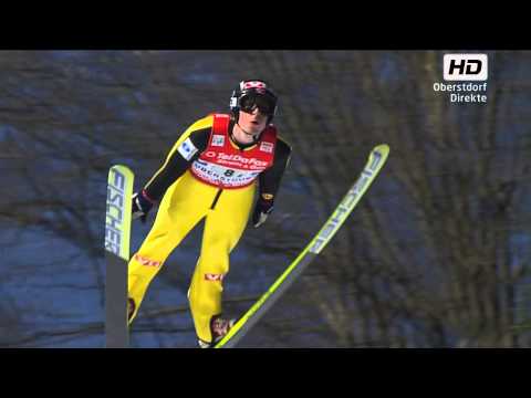 Ski-Flying Oberstdorf 1st-round 2011 - Anders Jacobsen Amazing 204.5 M