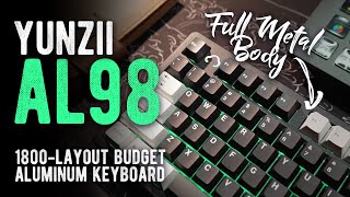 Yunzii AL98 // King of BUDGET Aluminum Keyboards!