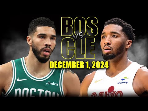 Boston Celtics vs Cleveland Cavaliers Full Game Highlights - December 1, 2024 | 2024-25 NBA Season
