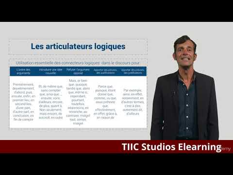 Advanced DALF C1 CEFRL  Articulateurs logiques