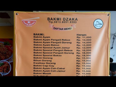 Puluhan Tahun Kerja Di Restoran Bakmi Terkenal Sekarang Buka Usaha Sendiri - QReview Bakmi Dzaka
