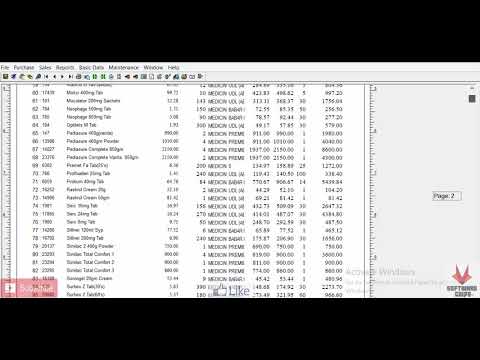 How to check stock ledger in Abuzar software