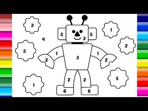 Colour for children || Colouring pages for kids