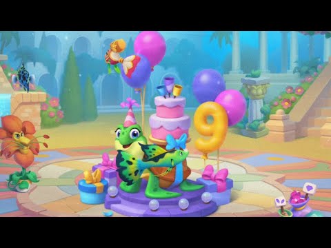 🧘FishDom Level 12019 - 12029*16 mins Mobile relaxing game@FishgamesFishDom24 9 Years Together #fishdom