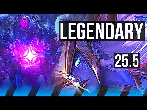 VEL'KOZ vs SYNDRA (MID) | Rank 1 Vel'Koz, Legendary, 800+ games | TR Challenger | 25.5