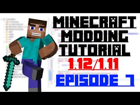 Custom Tools and Armour - Minecraft Modding 1.12 - Episode 7 (Outdated)