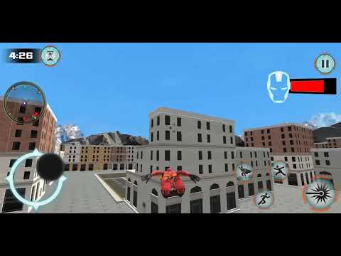 gameplay of iron superhero war superhero game. full gameplay