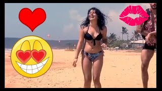 Nidhi Bhanushali bikini on Goa Beach Aka Sonu Bhid