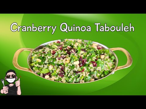 Cranberry Quinoa Tabouleh recipe