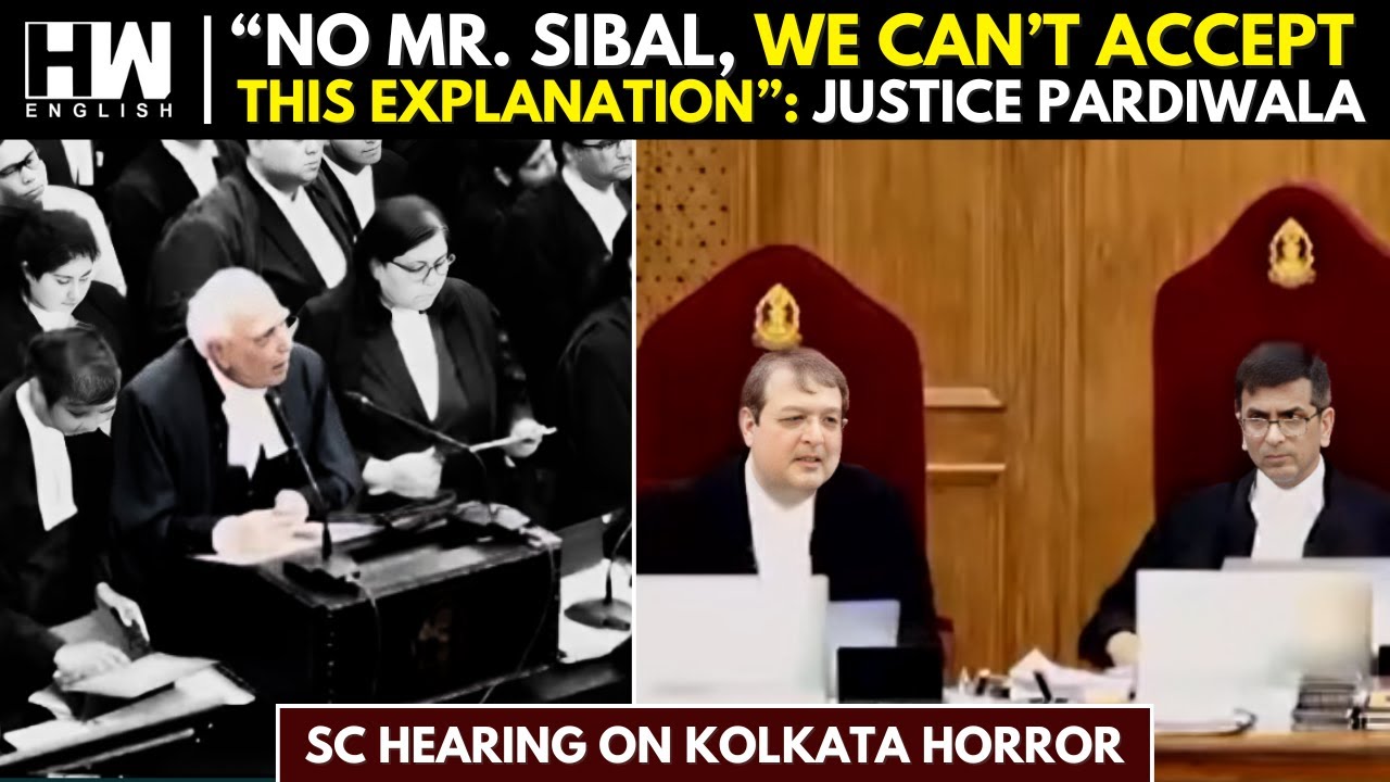 Kolkata Horror: Supreme Court Grills Kapil Sibal Over Delay In Registering UD Case | RG Kar College