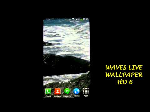 Waves Live Wallpaper HD 6 Video