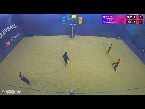 23:55 D. Kliuiev / V. Dudnyk - A. Bakotin / V. Shapovalov 14.01.2023 | Winners Beach Volleyball