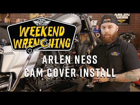 Arlen Ness Cam Cover Install : M8 Road King