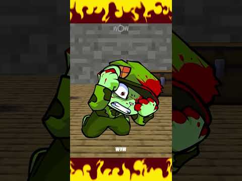 FNF Character Test | Gameplay VS Minecraft Animation | Happy Tree Friends (FNF Mod) #shorts