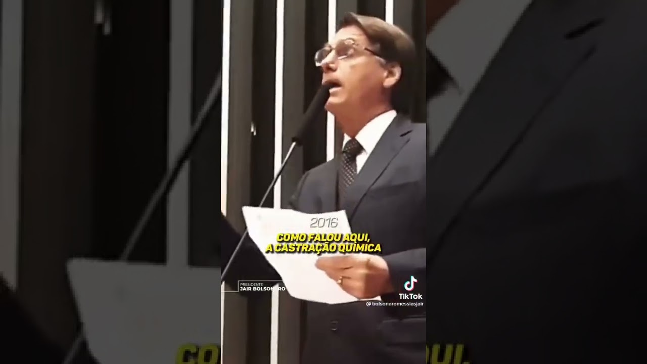 Bolsonaro sobre estupradores.