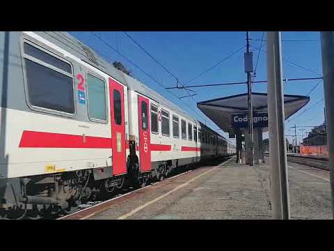 Treno Intercity 613 in transito a Codogno (LO)