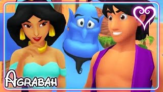 Kingdom Hearts 2 All Cutscenes | Full Movie | Aladdin ~ Agrabah
