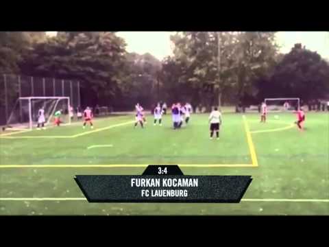 Freistoß in den Winkel von Furkan Kocaman (FC Lauenburg) | ELBKICK.TV