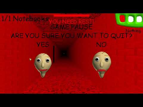 Baldi's Basics The End Of Evil