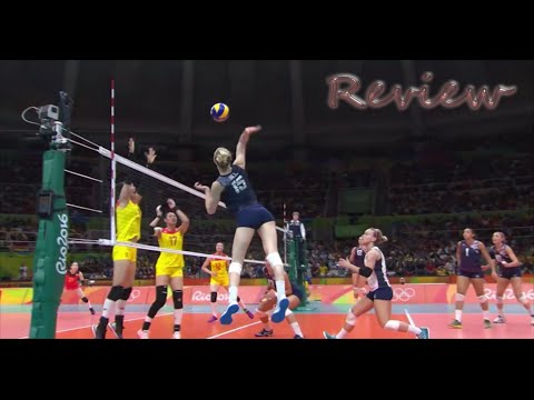 USA VS CHINA Rio 2016 Olympic: Women's VolleyBall Pool B Preliminary Stage Review
