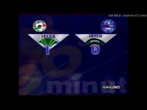 1999-00 (27^ - 26-03-2000) Lecce-INTER 1-0 [Sesa] Servizio 90°Minuto Rai1