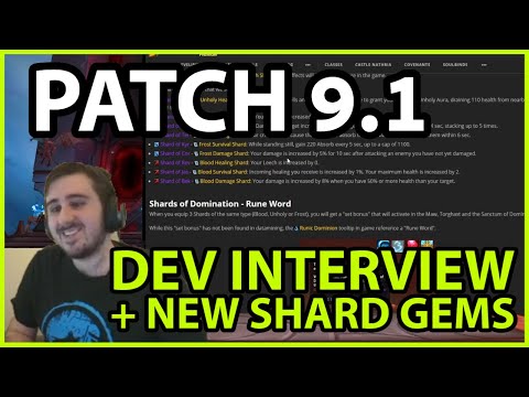 [9.1] New info! Shards of Domination and Sloot's Dev Interview