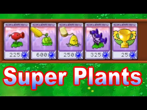 Plants Vs. Zombies 1 - Discover New Super Plants - PVZ HARD MODE MOD!
