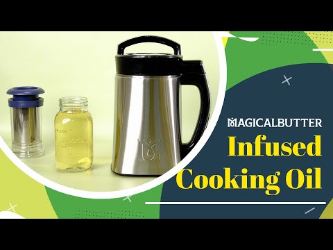 Infused Cooking Oil made in the MagicalButter Machine