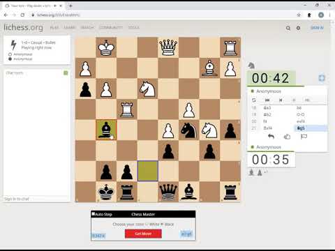 Chess Master - Cheating on lichess.org #3