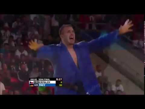 World Championship Astana 2015: LUKAS KRPÁLEK (CZE) - KARL-RICHARD FREY (GER)