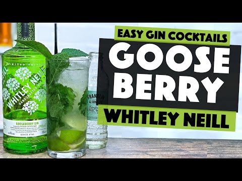 Whitley Neill GOOSEBERRY Gin Cocktail | Gooseberry & Elderflower Mojito
