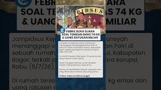 Download lagu Jampidsus Febrie Adriansyah Speaks Out on Discovery of 74 kg of Gold & Hundreds of Billions of Ru... mp3 Download lagu Jampidsus Febrie Adriansyah Speaks Out on Discovery of 74 kg of Gold & Hundreds of Billions of Ru... mp3