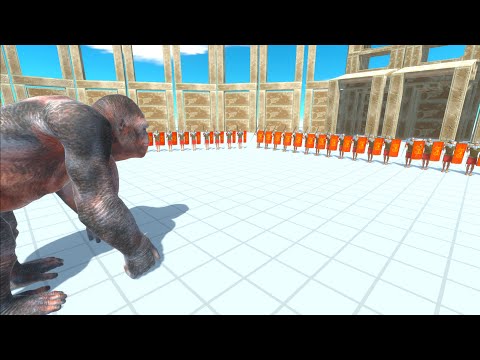 100x ROMANUS vs ALL UNITS - Animal Revolt Battle Simulator ARBS