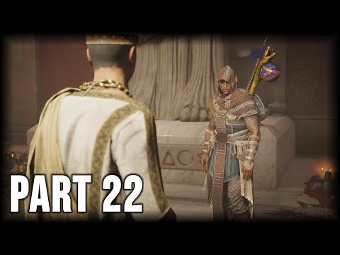 Assassin’s Creed Origins - 100% Walkthrough Part 22 [PS4] – Side Quest: Serapis Unites