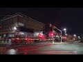 Norfolk Southern Helper Locomotives Flying Through Downtown Johnson City TN