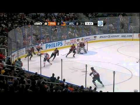 Danny Briere Goal 1/14/10