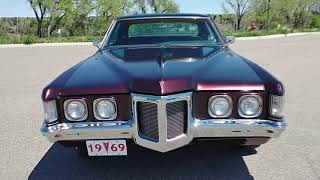 Video Thumbnail for 1969 Pontiac Grand Prix Coupe