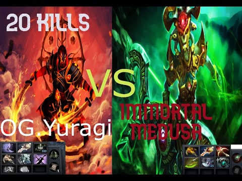 OG.Yuragi 20 Kills vs Immortal Medusa with Rapier / OG.AMMAR