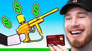 Buying MOST OP WEAPON in Roblox Paintball!