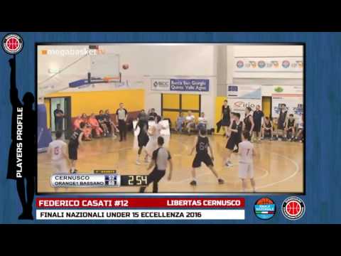 Players Profile: Casati Federico - Finali Nazionali U15 - 2016