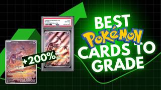 4 POKEMON CARDS TO GRADE FOR PROFIT! - Pokemon collecting and investing