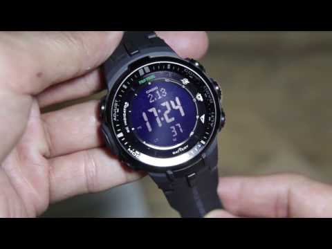 Casio Protrek PRW-3000-1A ALL BLACK