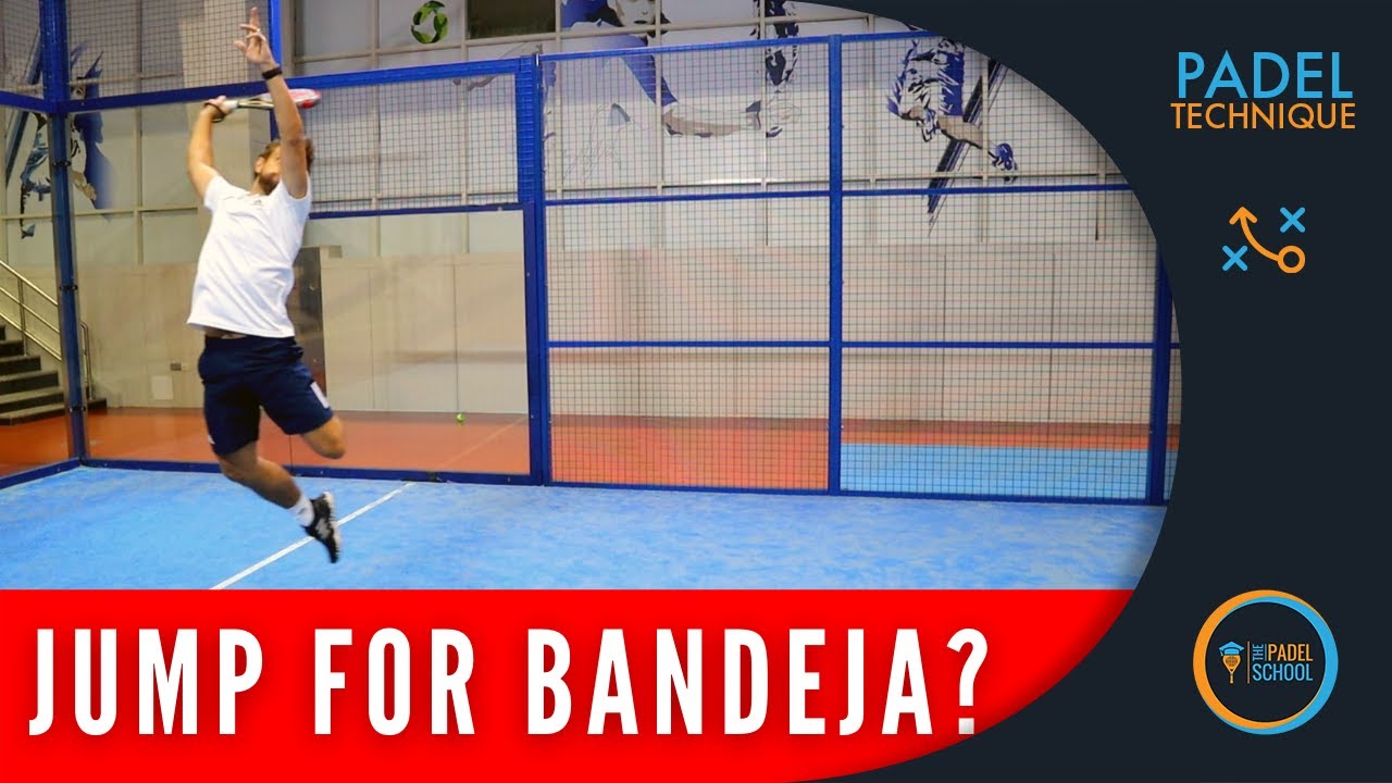 Bandeja technique: when to jump for deep lobs