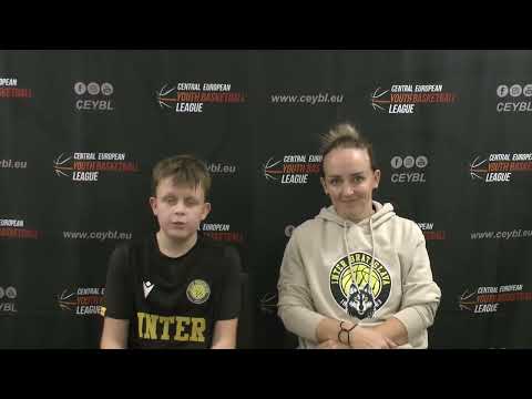 CEYBL U12, 25. 10. 2025, PRESS conference, Academy NH Ostrava - Inter Bratislava