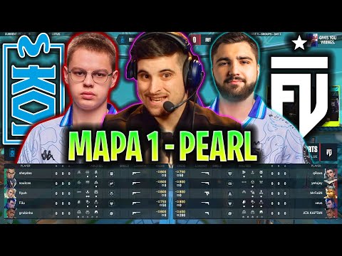 SERGIO CASTEA EL GRAN DEBUT DE MOVISTAR KOI! | KOI vs FUT MAPA 1 PEARL VCT EMEA 2025 Stage 1