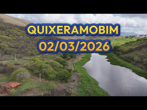 Barragem de Quixeramobim / Açude Fogareiro dados Atualizados 02/03/2026 Sertão Central - Ceará