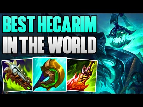 BEST HECARIM IN THE WORLD CARRIES IN KOREAN CHALLENGER! | CHALLENGER HECARIM JUNGLE GAMEPLAY | 13.5